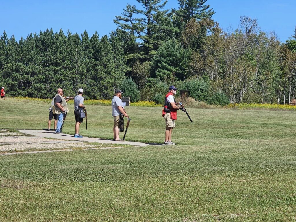 Lake Noquebay Sportsman's Club trapshooting league members